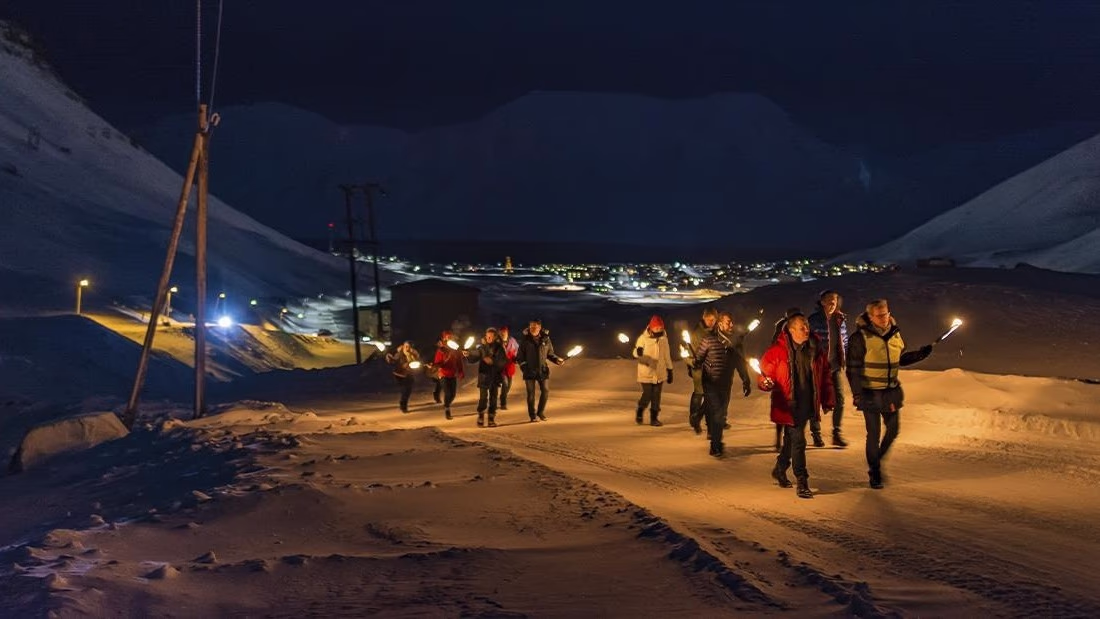 Norway Svalbard Polar Night