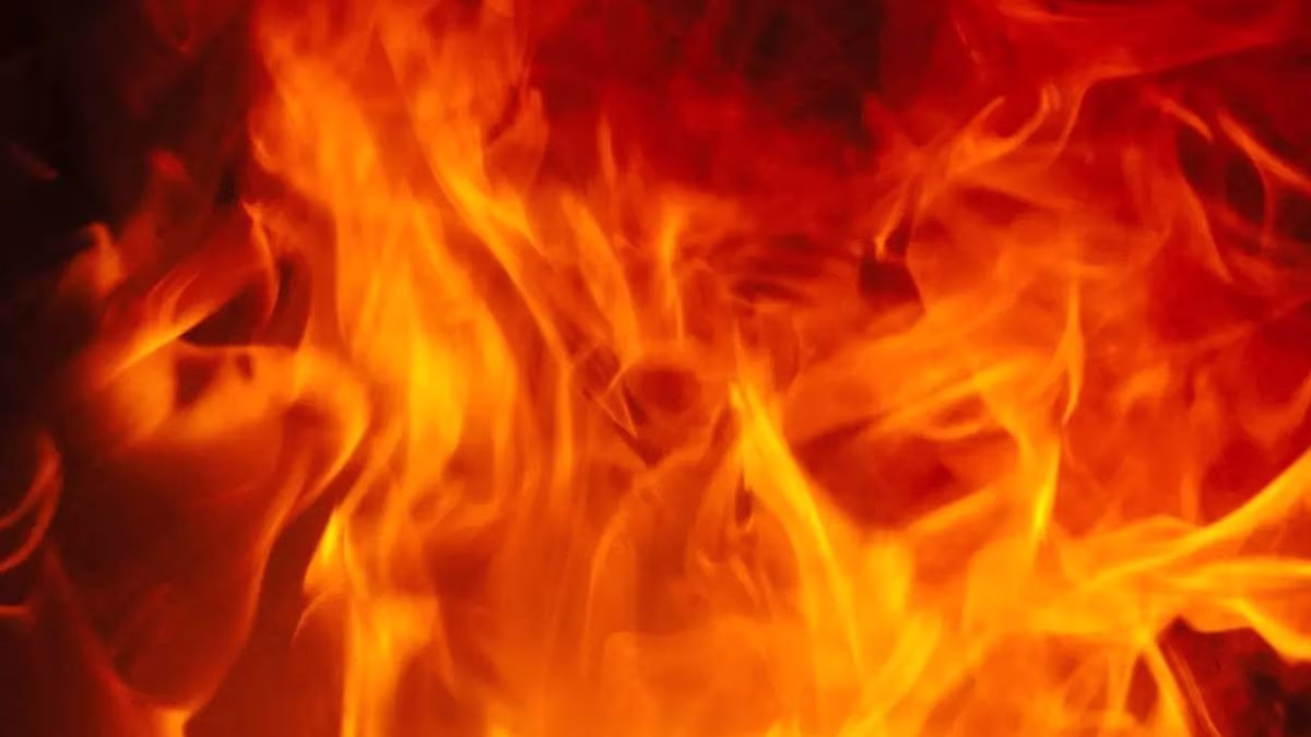 Fire in footwear shop in Ghaziabad (illustrative image)