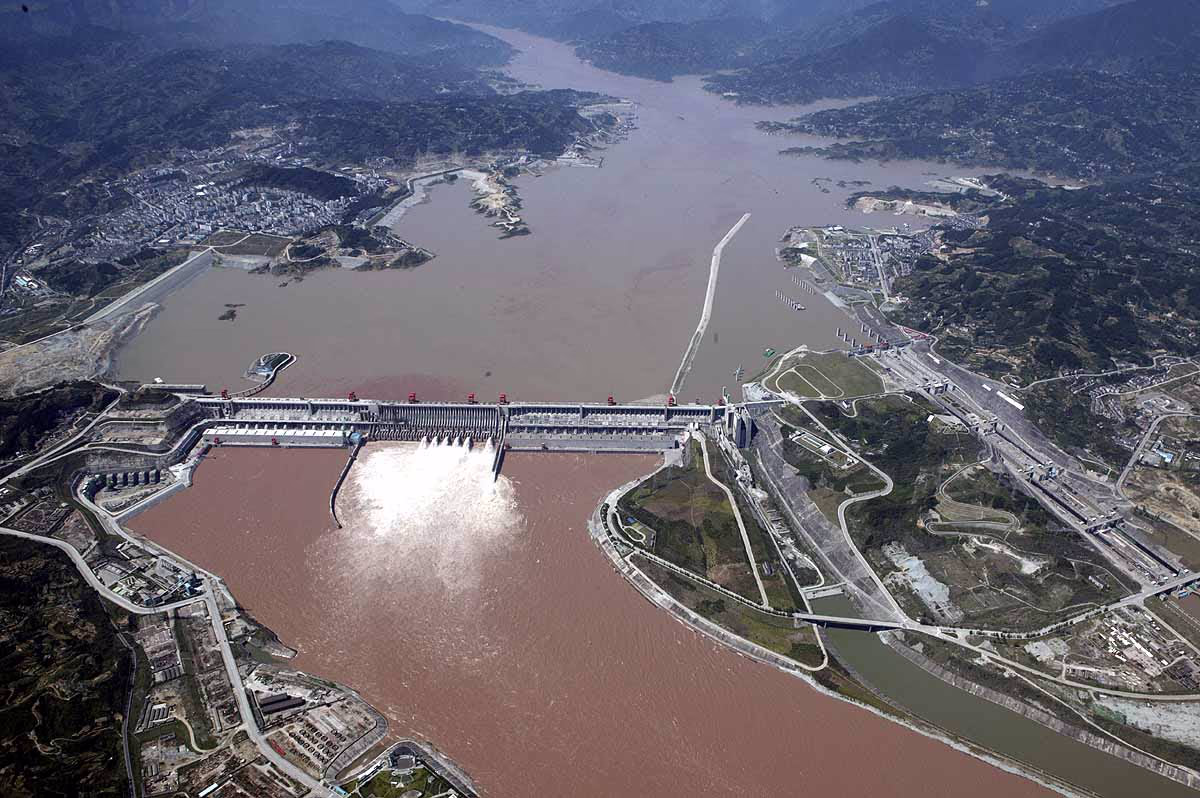 China's Hydropower Dam on the Brahmaputra River, showcasing architectural prowess