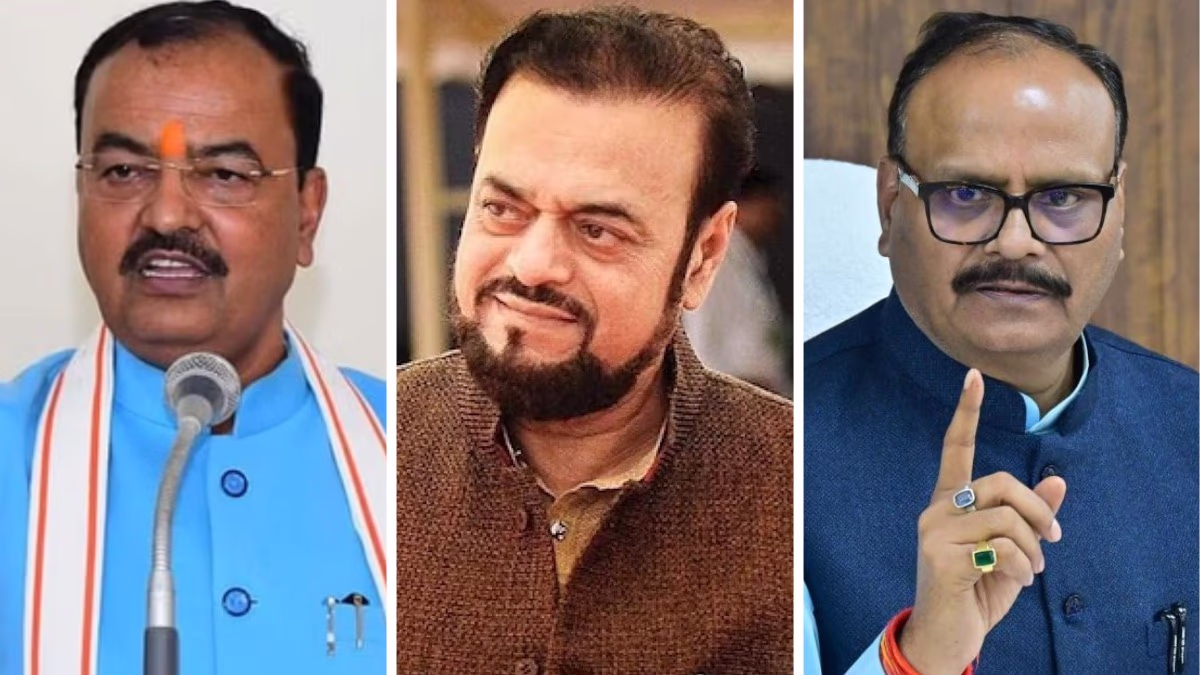 UP Deputy CM Keshav Prasad Maurya and Brajesh Pathak respond to Abu Azmi's remarks.