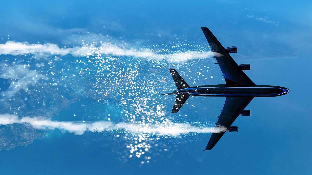 Chemicals are dispersed into moist clouds via aircraft to induce rainfall. (Photo: Representational/Getty)