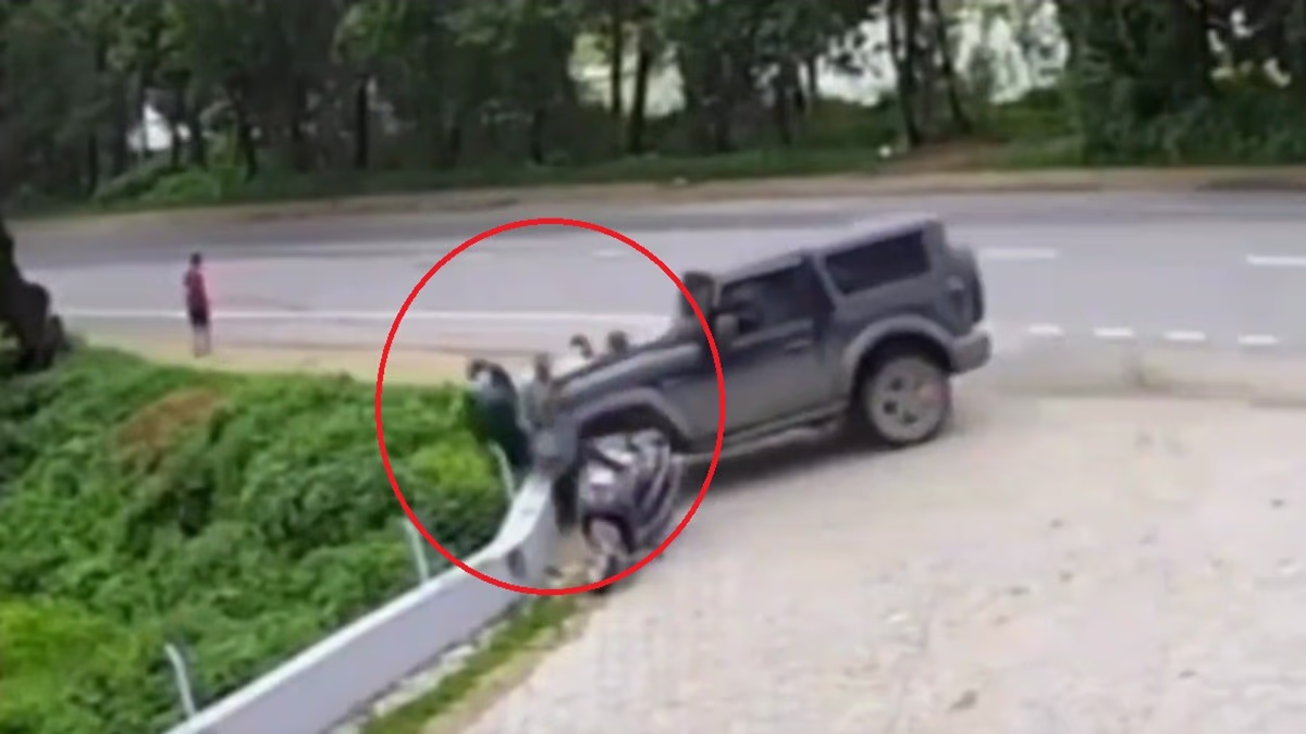 Terrifying Accident Captured on CCTV (Photo: ITG)