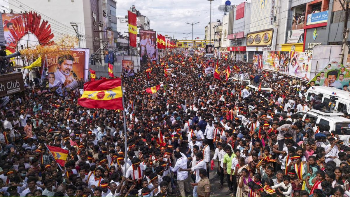 Turbulence at Tamil Nadu Rally