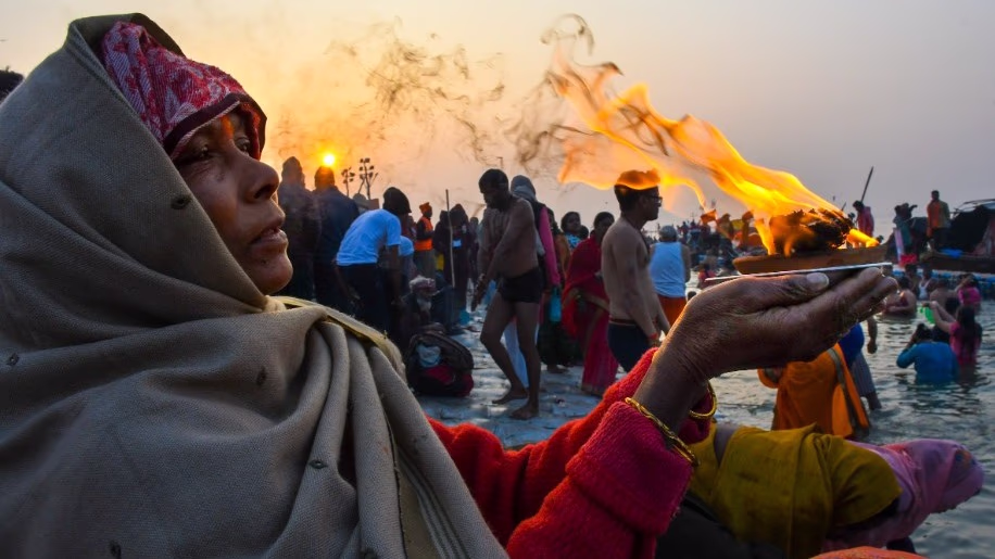 Ganga Bath Magh Makar Sankranti