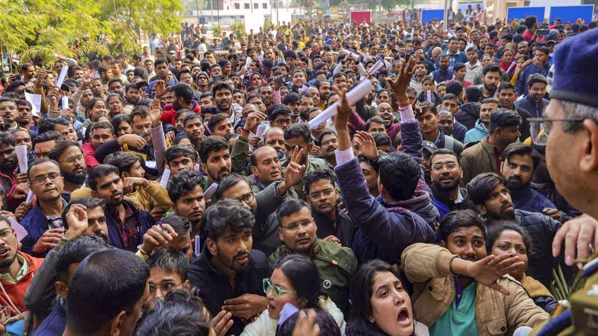 Students protest against BPSC (Photo Source: PTI)