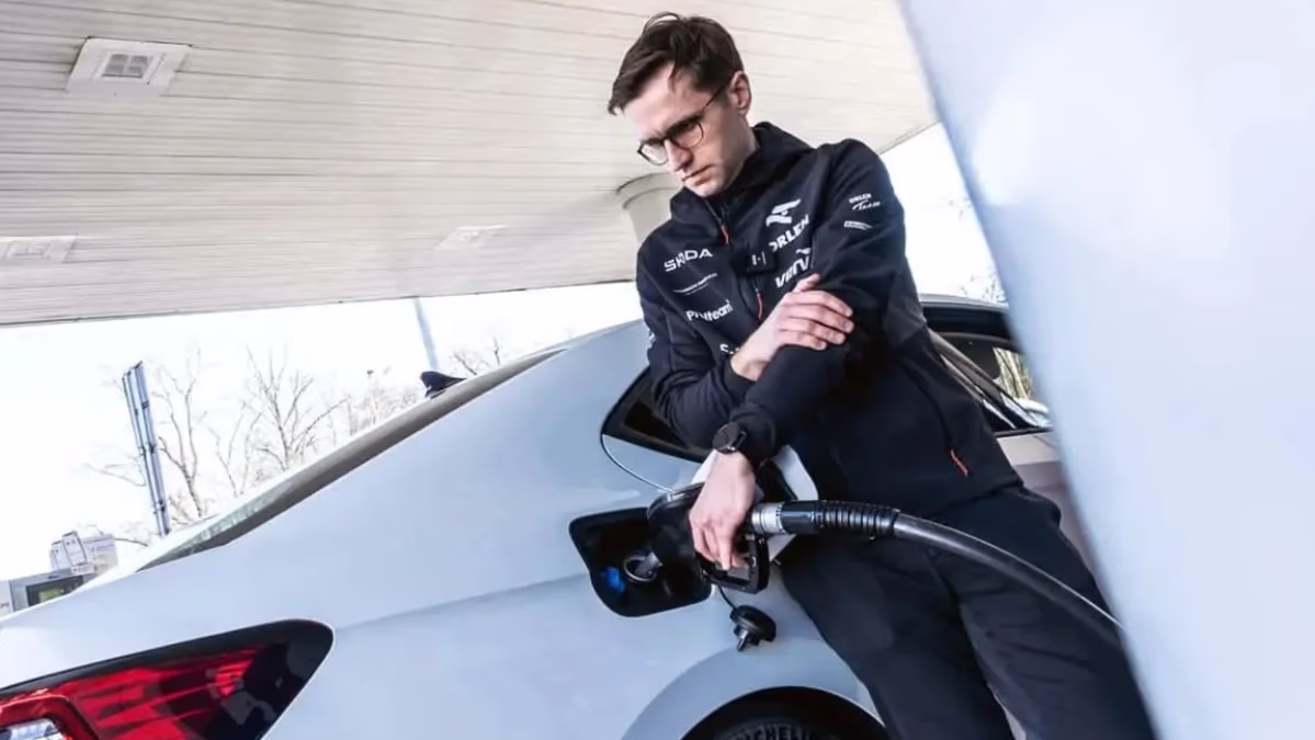 Miko Marczyk, who drove with unparalleled skill.