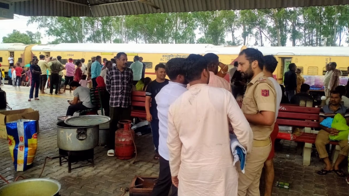 Andaman Express Train Stranded