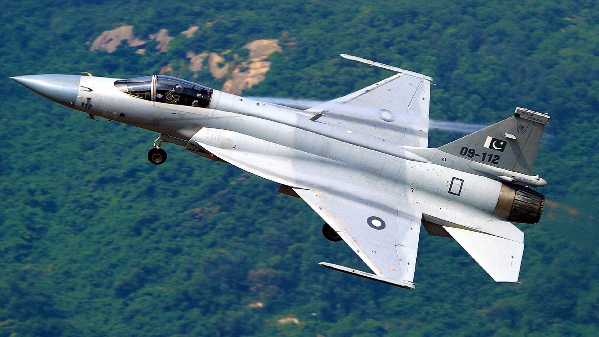 Pakistani Air Force's JF-17 Fighter Jet, co-developed with China. (File Photo: PAF)
