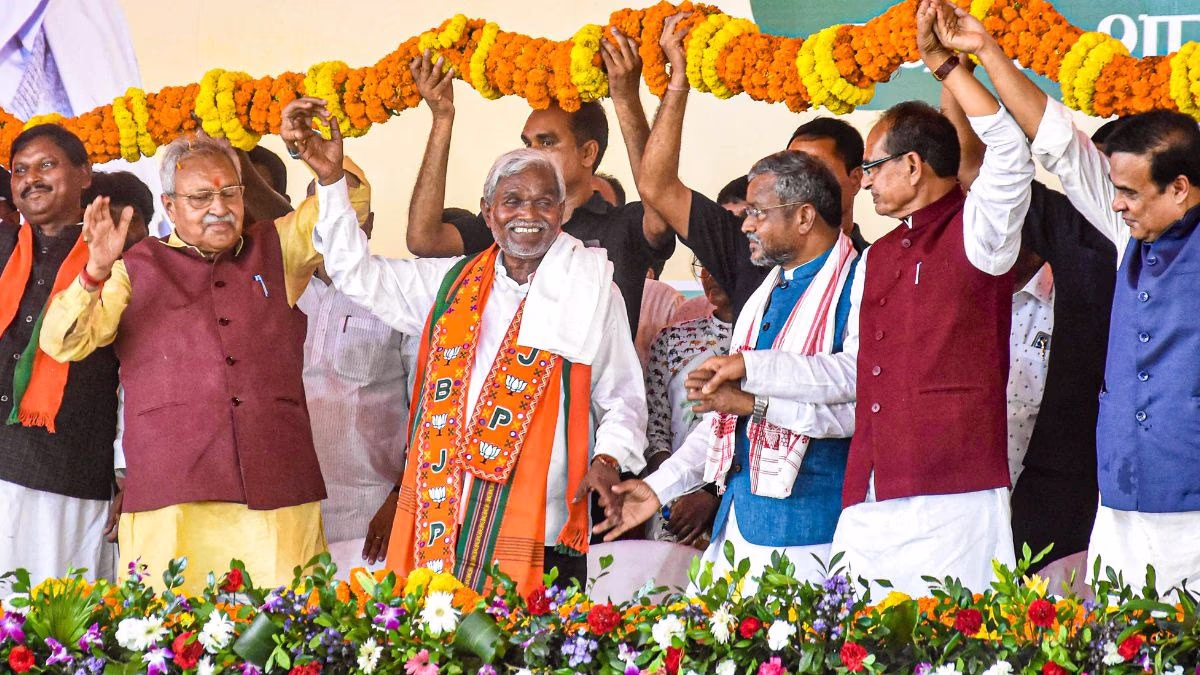 Champai Soren joins BJP. (Photo: PTI)