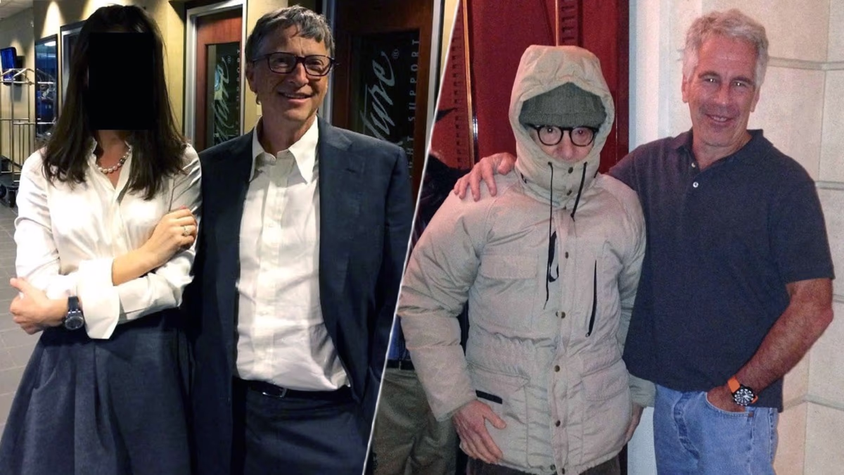 Jeffrey Epstein estate fresh pictures Bill Gates Woody Allen Noam Chomsky