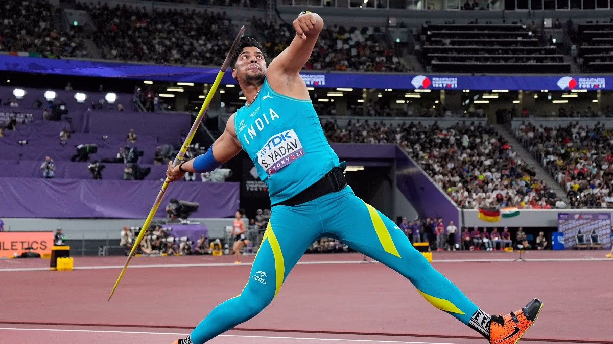 Sachin Yadav delivers a stellar performance in the World Athletics Championship (Photo: AP)