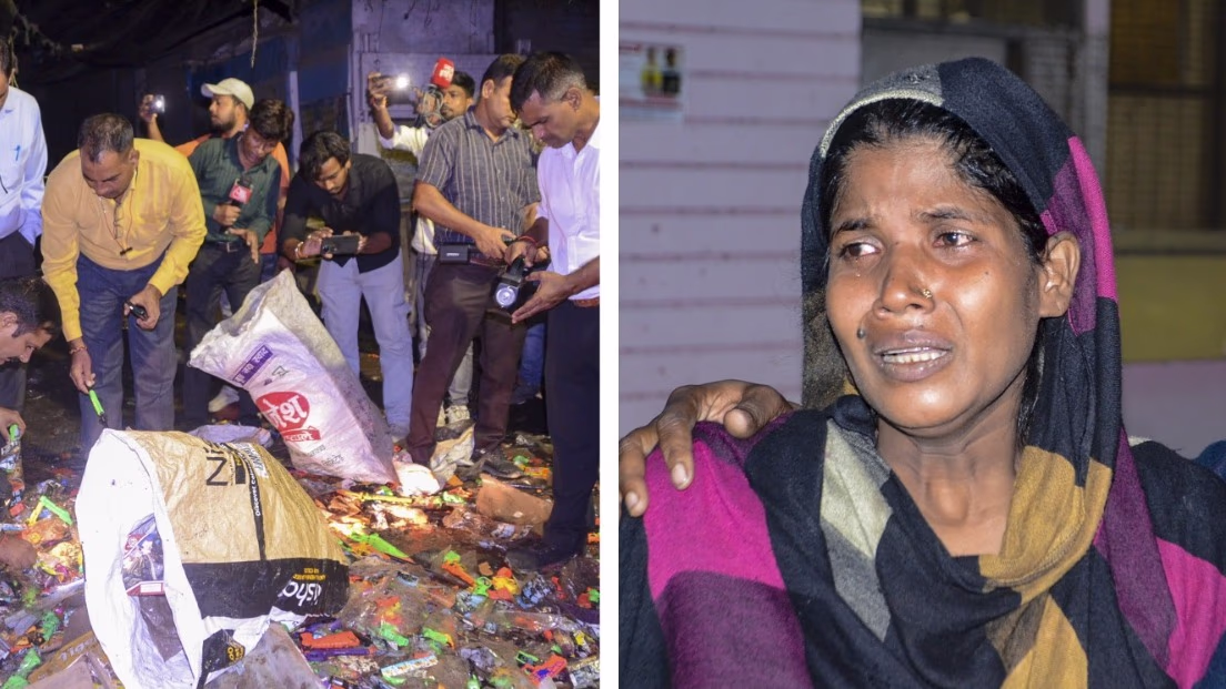 Toys scattered due to blast, cries from the injured followed. (Photo PTI)