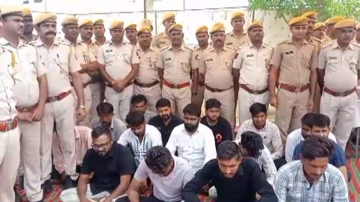 Police have arrested 30 individuals. (Photo: Screengrab)