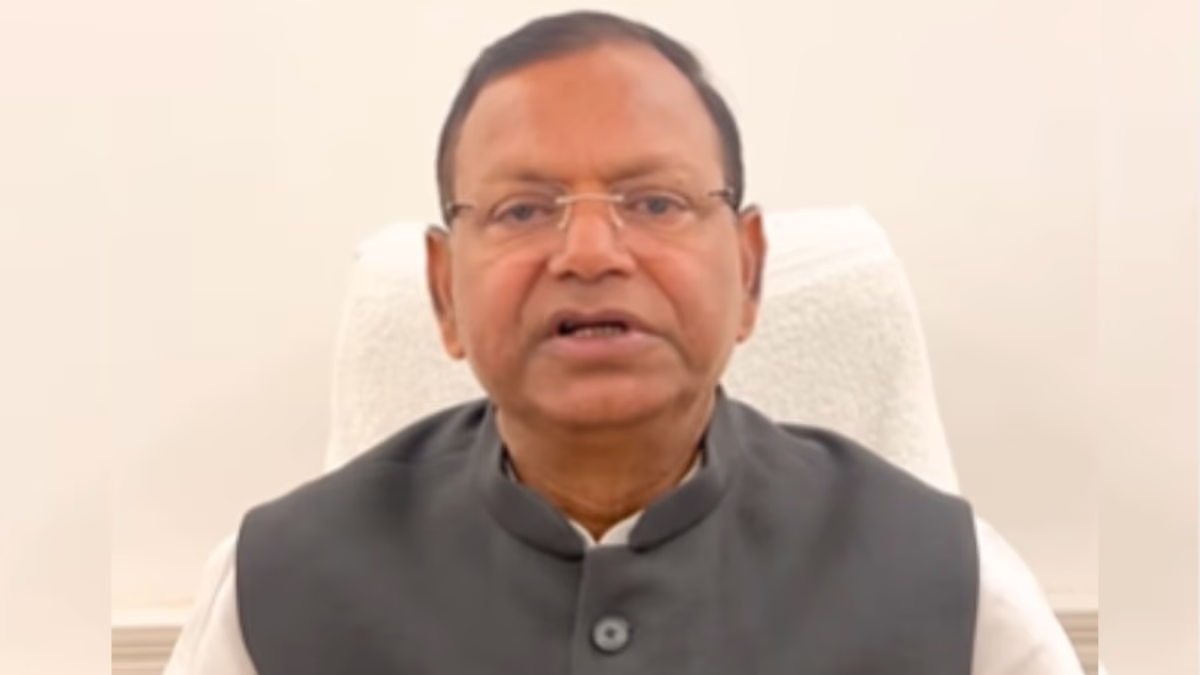 Pankaj Chaudhary filing nomination