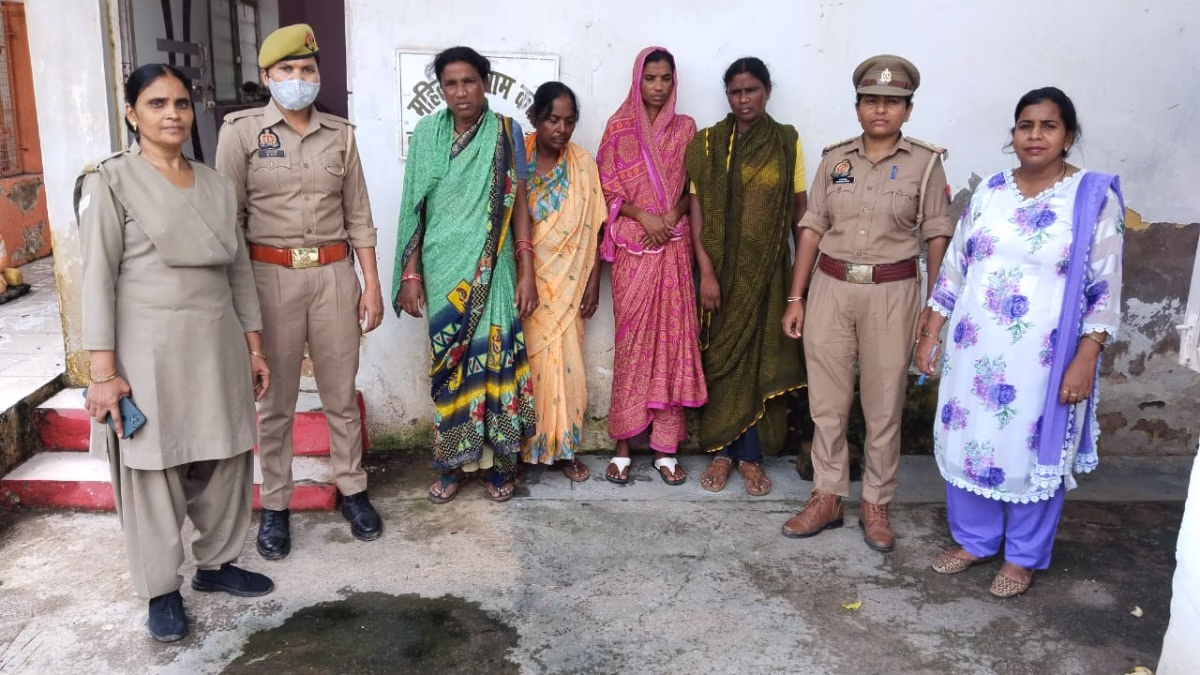 Four women arrested from Nagpur. (Photo: Siddhartha Gupta/ITG)