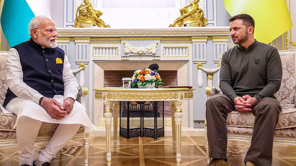 A phone conversation occurred between Prime Minister Modi and Zelensky regarding the Russia-Ukraine conflict (File Photo: PTI)