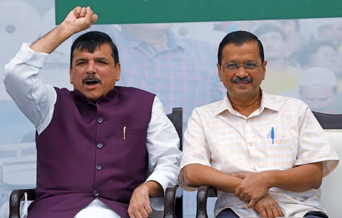 Sanjay Singh and Arvind Kejriwal actively campaigned during previous elections