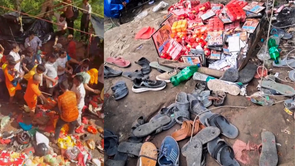 Mansa Devi Temple Complex Filled with Cries (Photo: PTI)