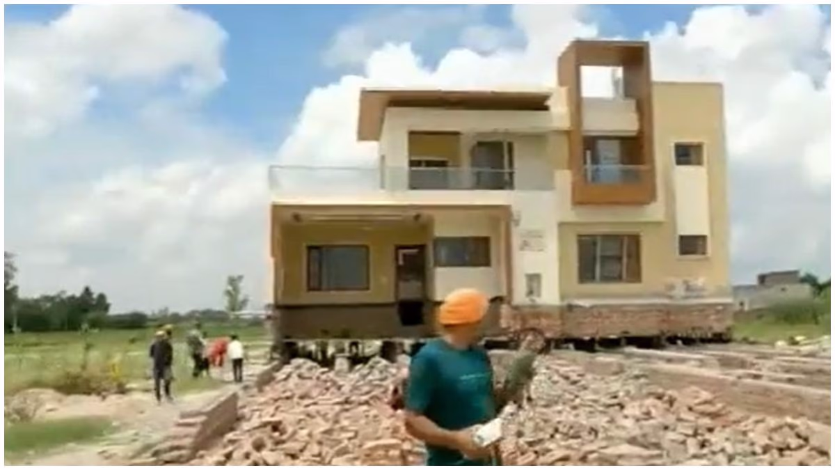 Home during shifting process