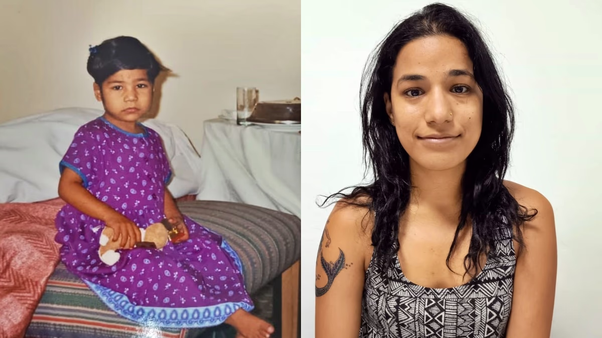 A girl returned to Lucknow from America after 20 years, sharing her story.