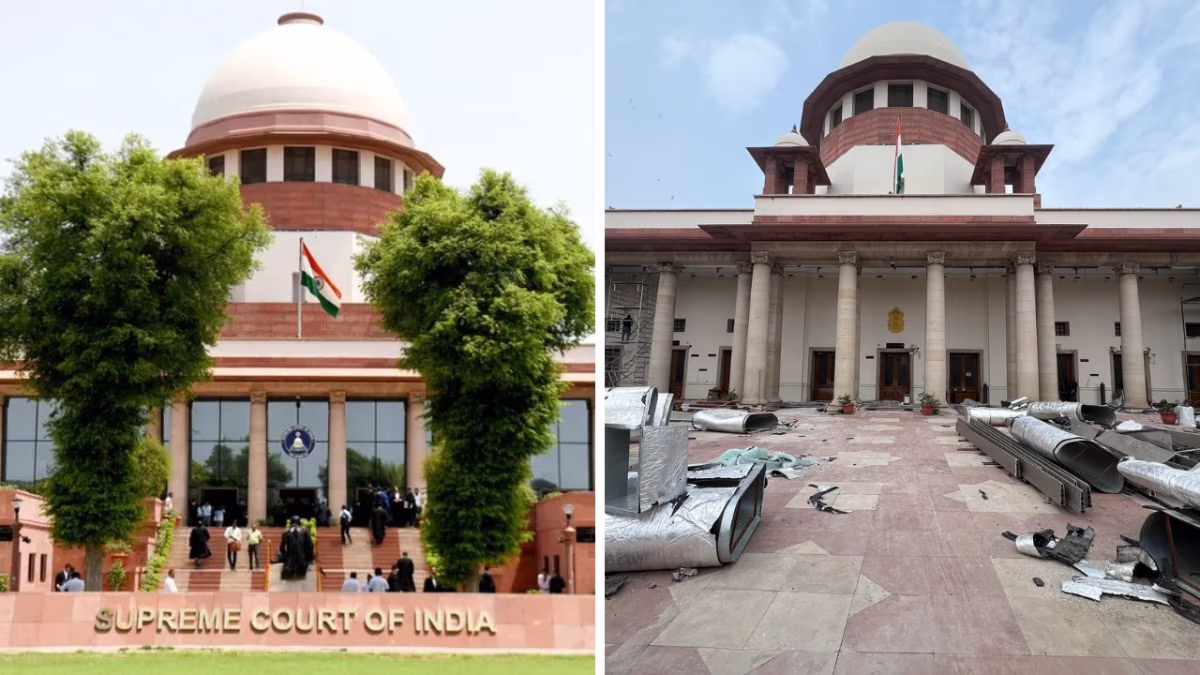 Supreme Court Glass Partition Installed & Removed