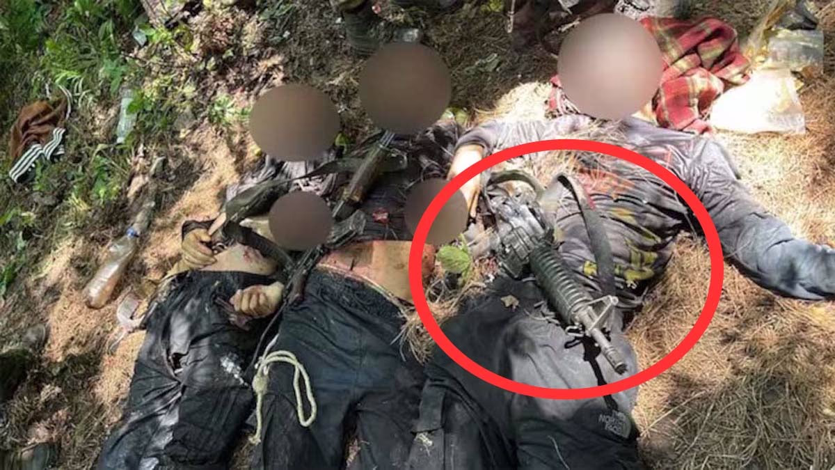 M4 Carbine used in Operation Mahadev