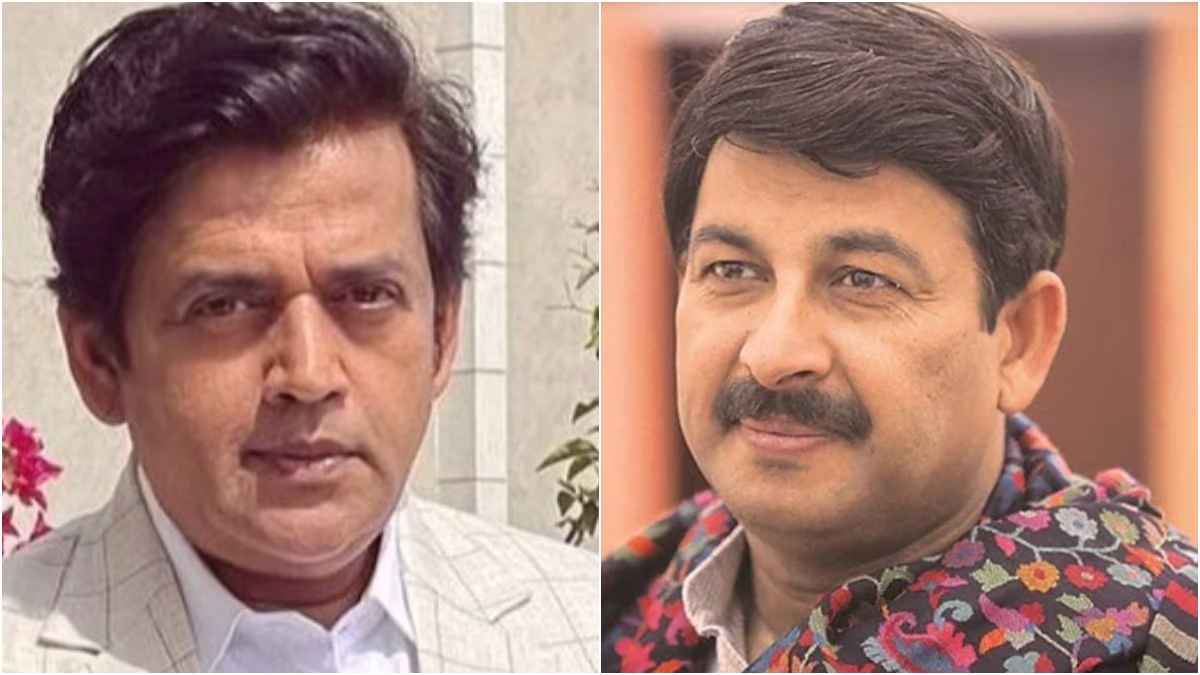 Miss Universe India Manika as Sita, Manoj Tiwari as Bali, and Ravi Kishan as Kevat in Ayodhya's Cinematic Ramlila