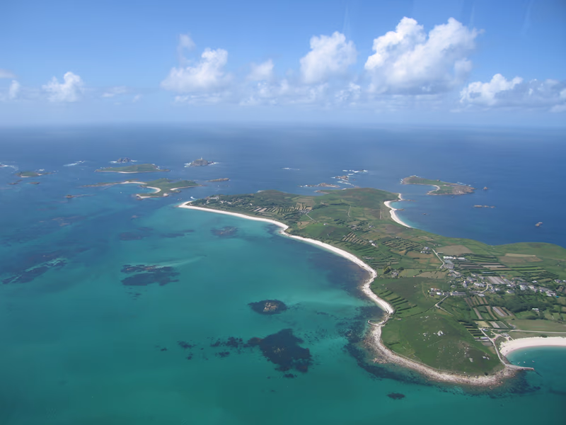View of St. Martin's Island