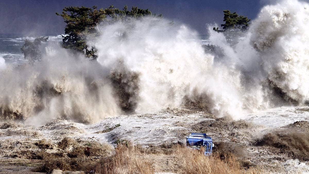 Tsunami waves are a consequence of Japan's 2011 earthquake (File Photo: AFP)