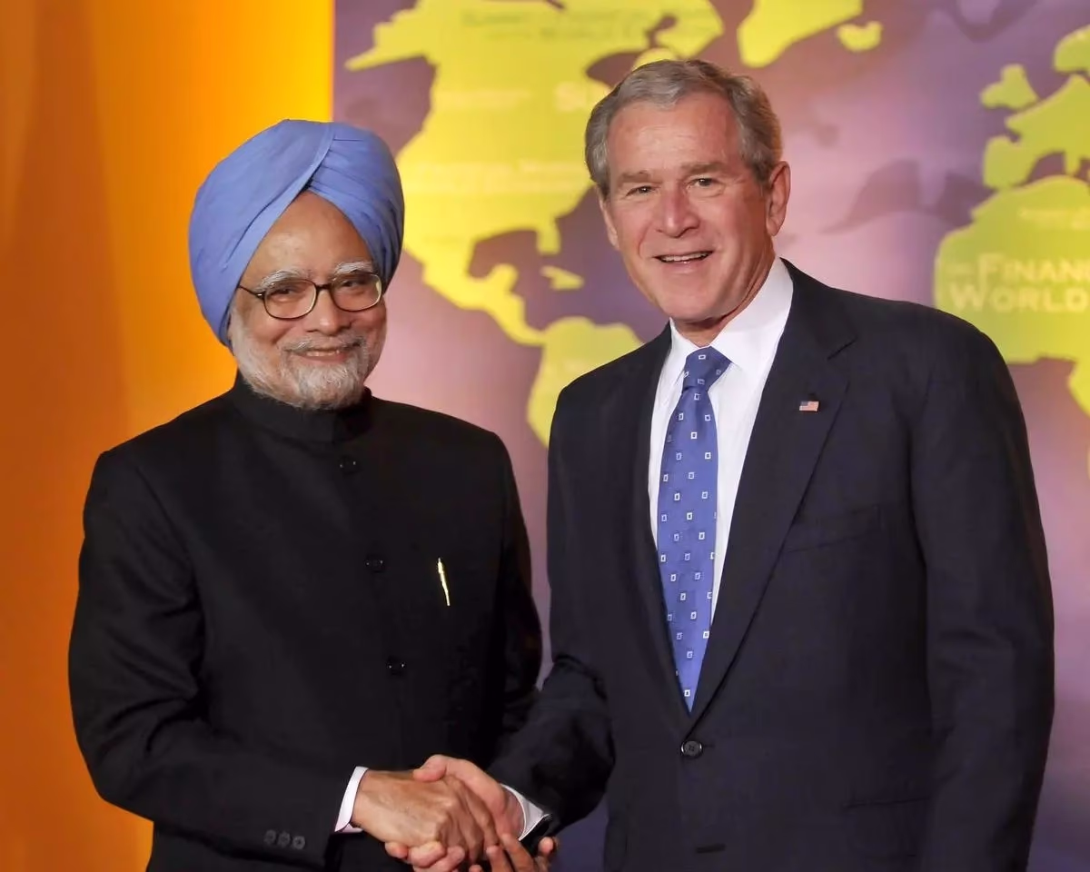 An epoch-making handshake between India and the U.S.