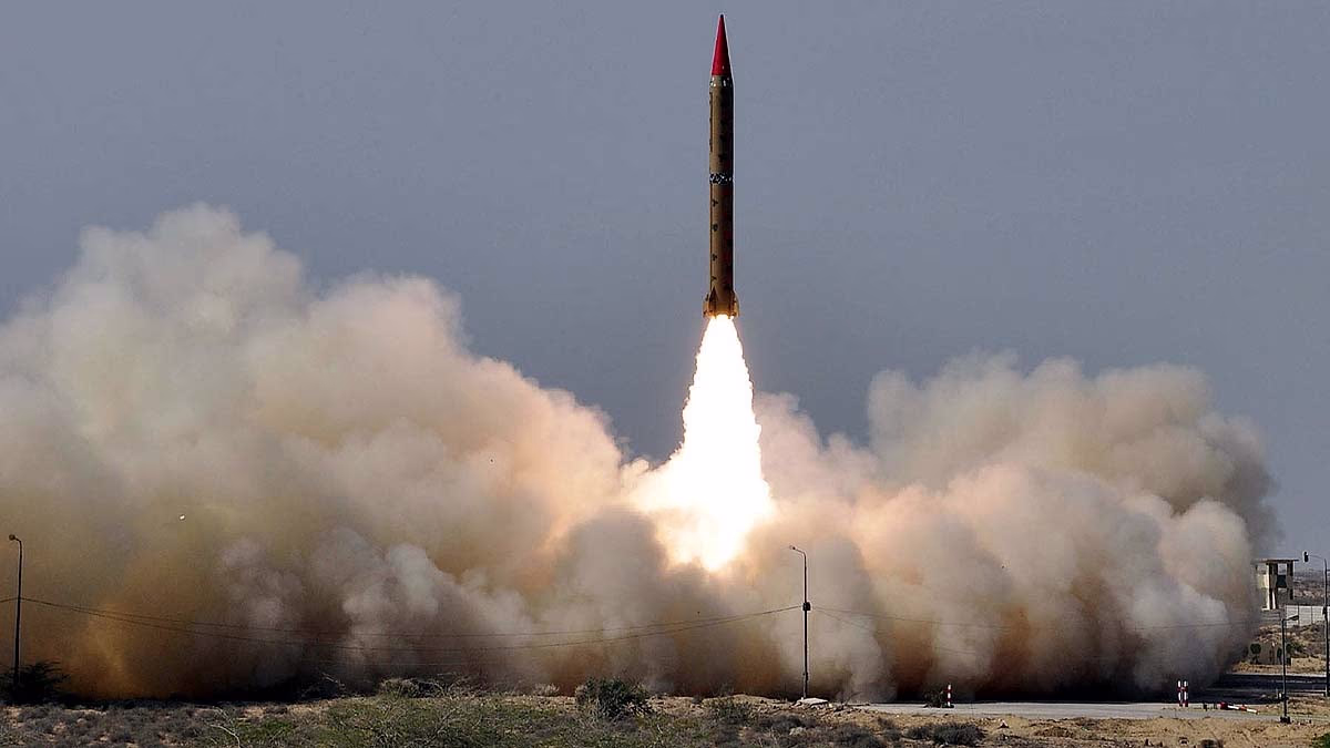 This is Pakistan's Shaheen missile. (File Photo: Getty)
