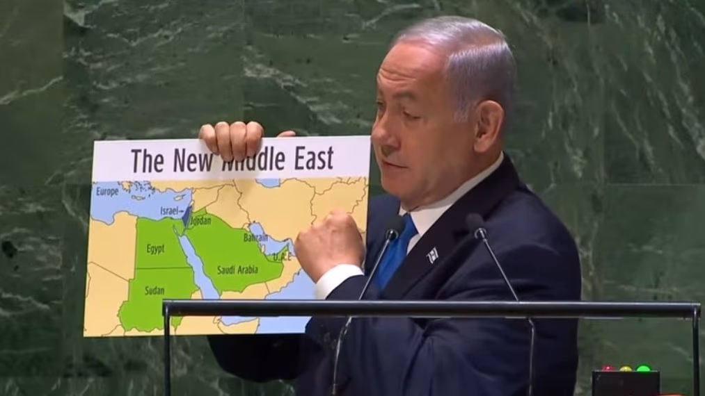 Netanyahu Map