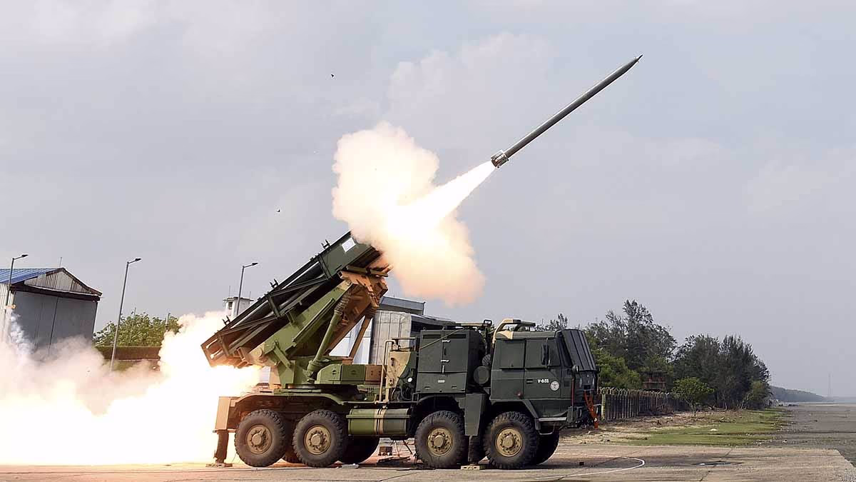 Extended Range Pinaka MBRL