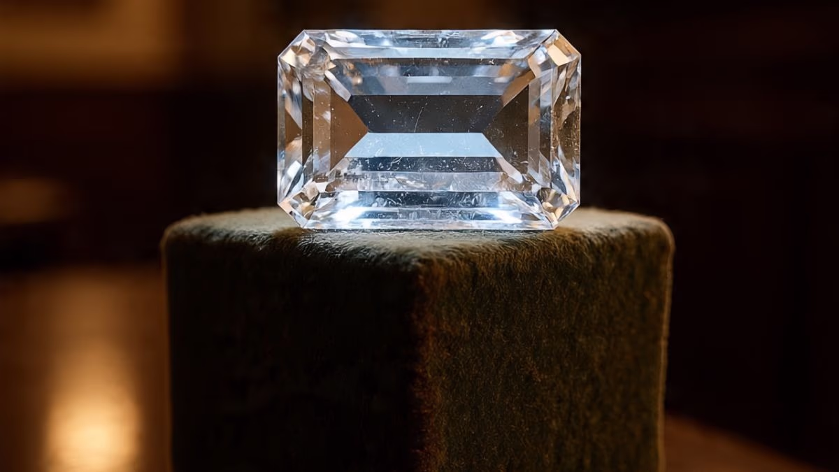 Currently in the spotlight is the exquisite Daria-i-Noor, sister to the Kohinoor diamond (Photo - AI Generated)