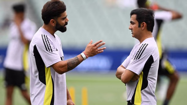 Virat Kohli and Gautam Gambhir.