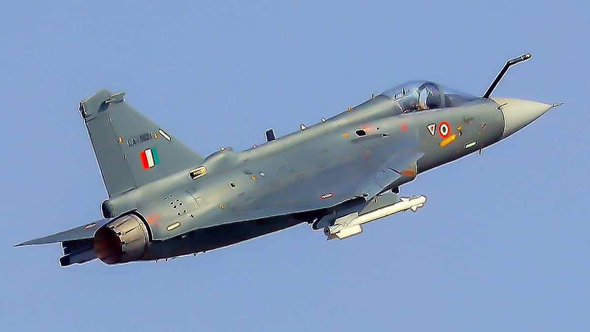 Over 40 modifications were made to the Tejas Mk1a fighter jet compared to its predecessor. (File Photo: Aero India 2025)