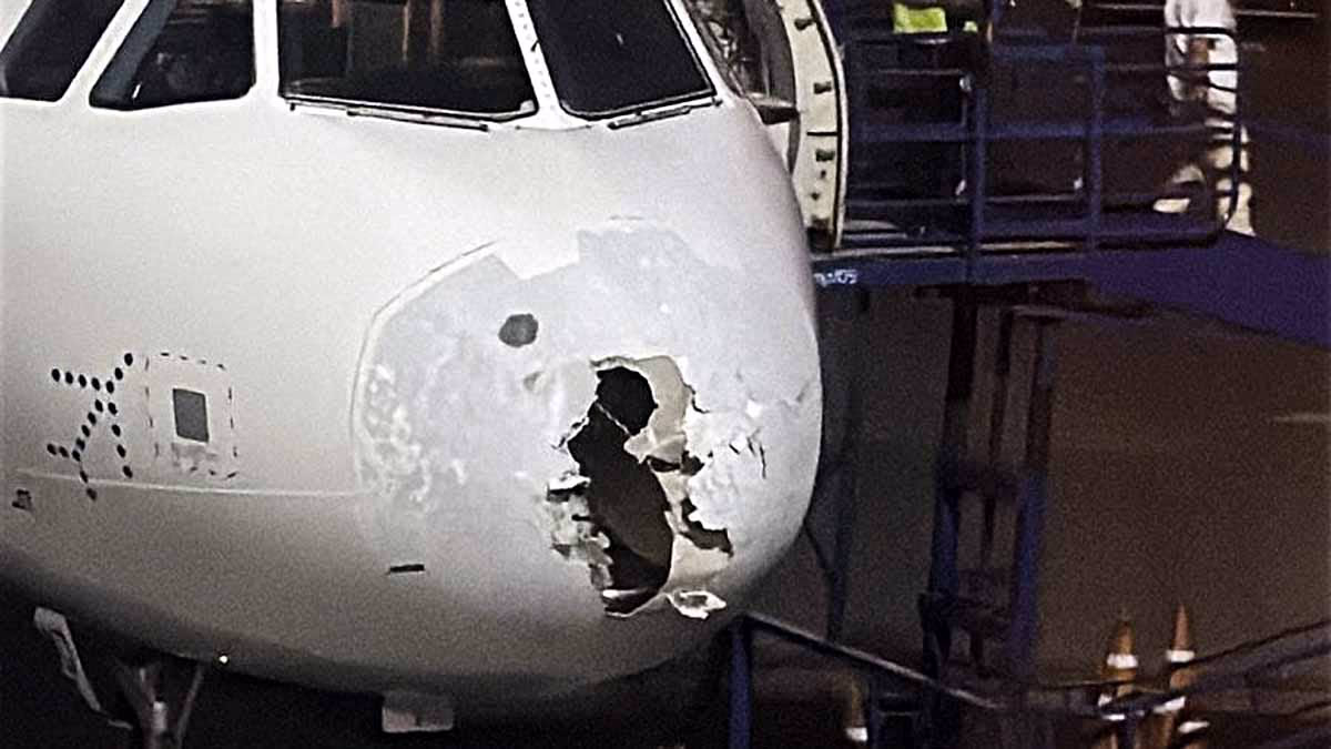 Passengers in Indigo Flight Experiencing Turbulence