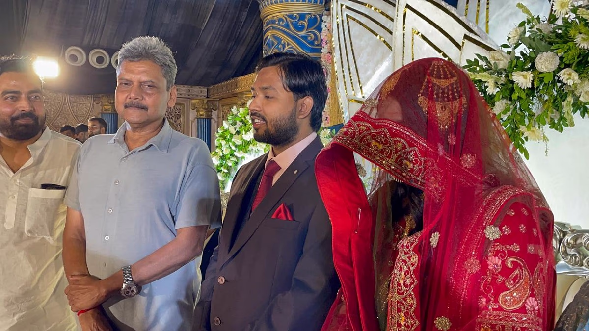 Khan Sir's wedding reception attended by Bihar Education Minister Sunil Kumar