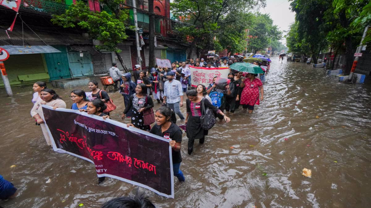 Protest in Kolkata