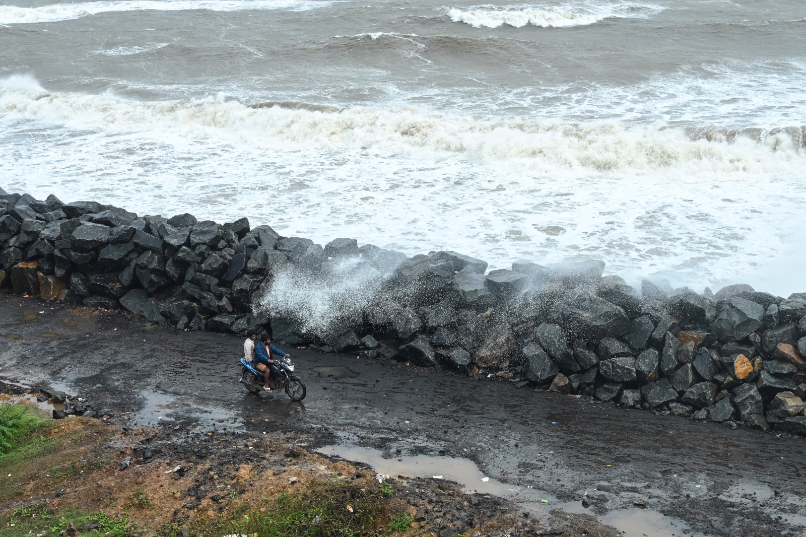 Cyclone 'Montha' crossed Andhra Pradesh and Yanam's coastal areas early Wednesday, causing strong winds and heavy rains that uprooted trees in many districts and disrupted power supply. Andhra enforced a night curfew, while a red alert was issued in Odisha. Flights and trains canceled, with 45 NDRF teams engaged in relief efforts.