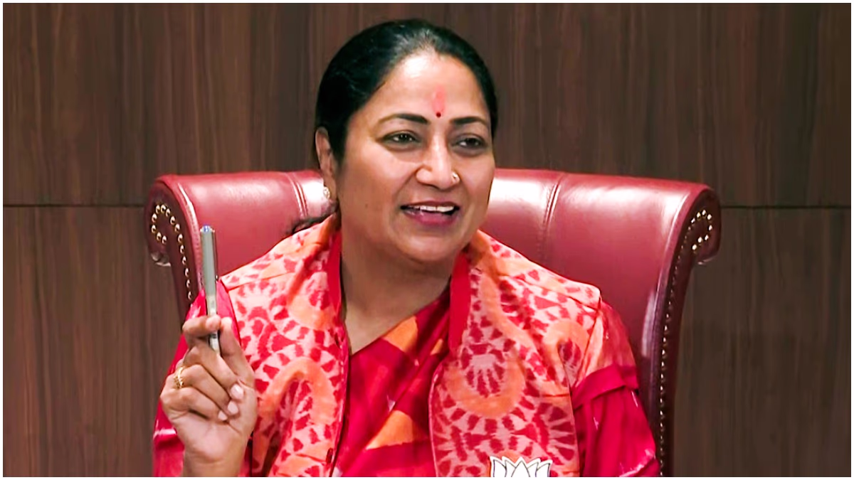 Delhi's Chief Minister Rekha Gupta. (PTI Photo)