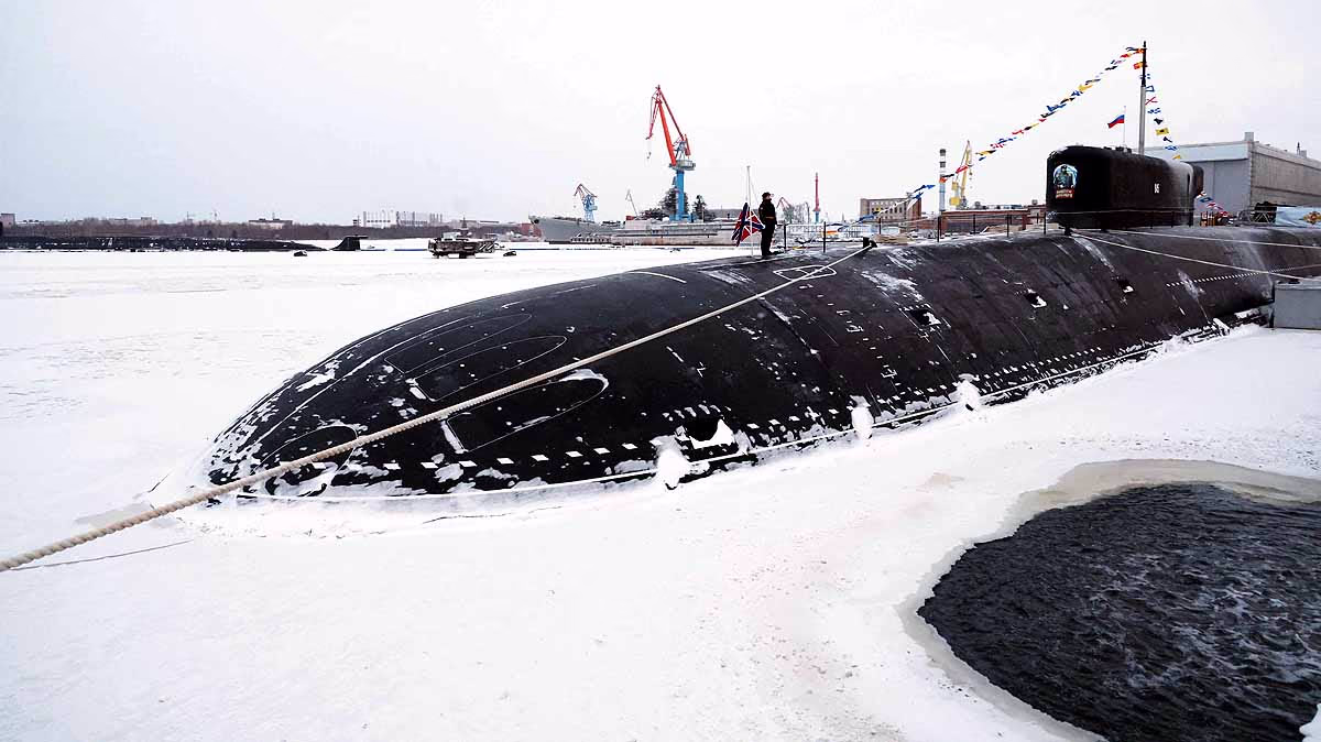 Russian Submarine Base in Kamchatka