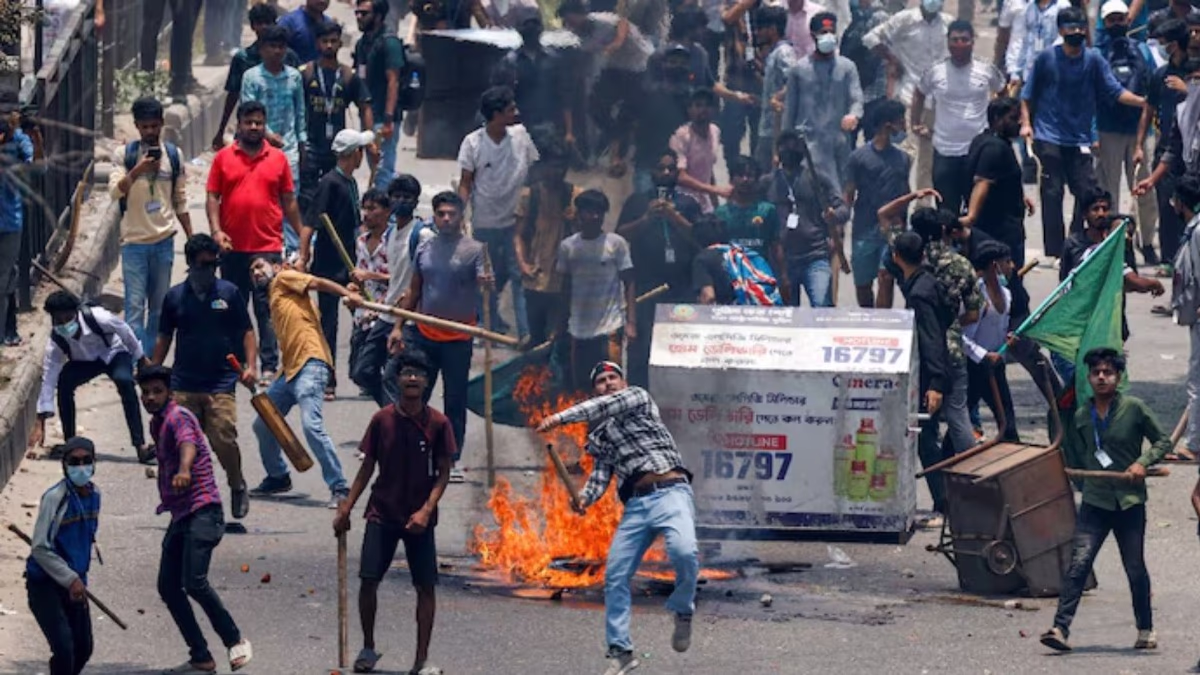 Bangladesh student movement (Photo: Reuters)