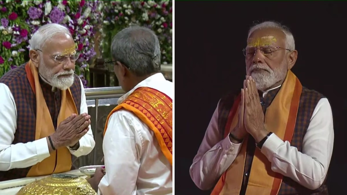 Prime Minister Modi at Somnath Temple