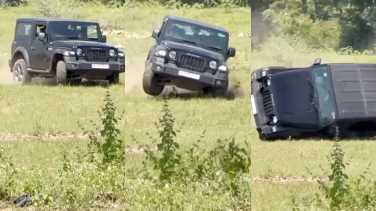 Imbalance Causes SUV Worth Millions to Crash (Photo:Screengrab)