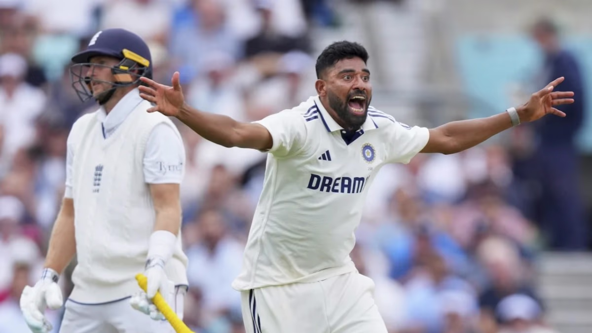 Mohammed Siraj’s impressive bowling in the Oval Test match (Photo: Associated Press)
